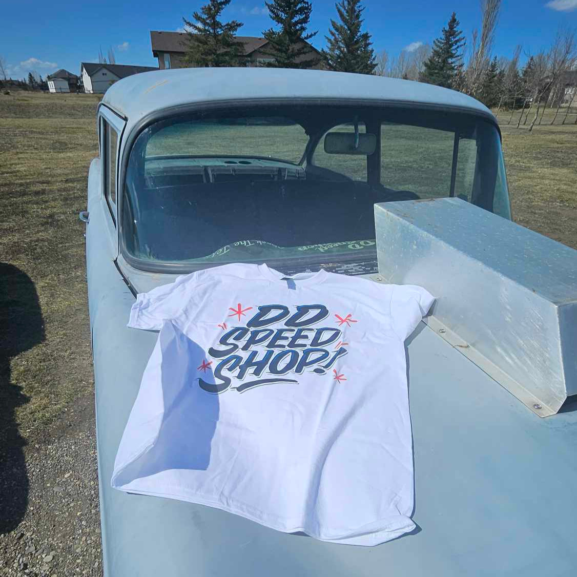 OG DD Speed Shop Shirt In White